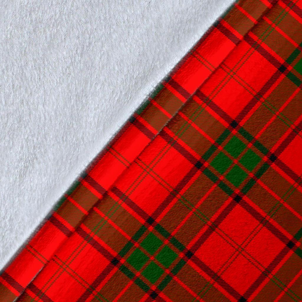 Maxwell Modern Tartan Crest Blanket Wave Style