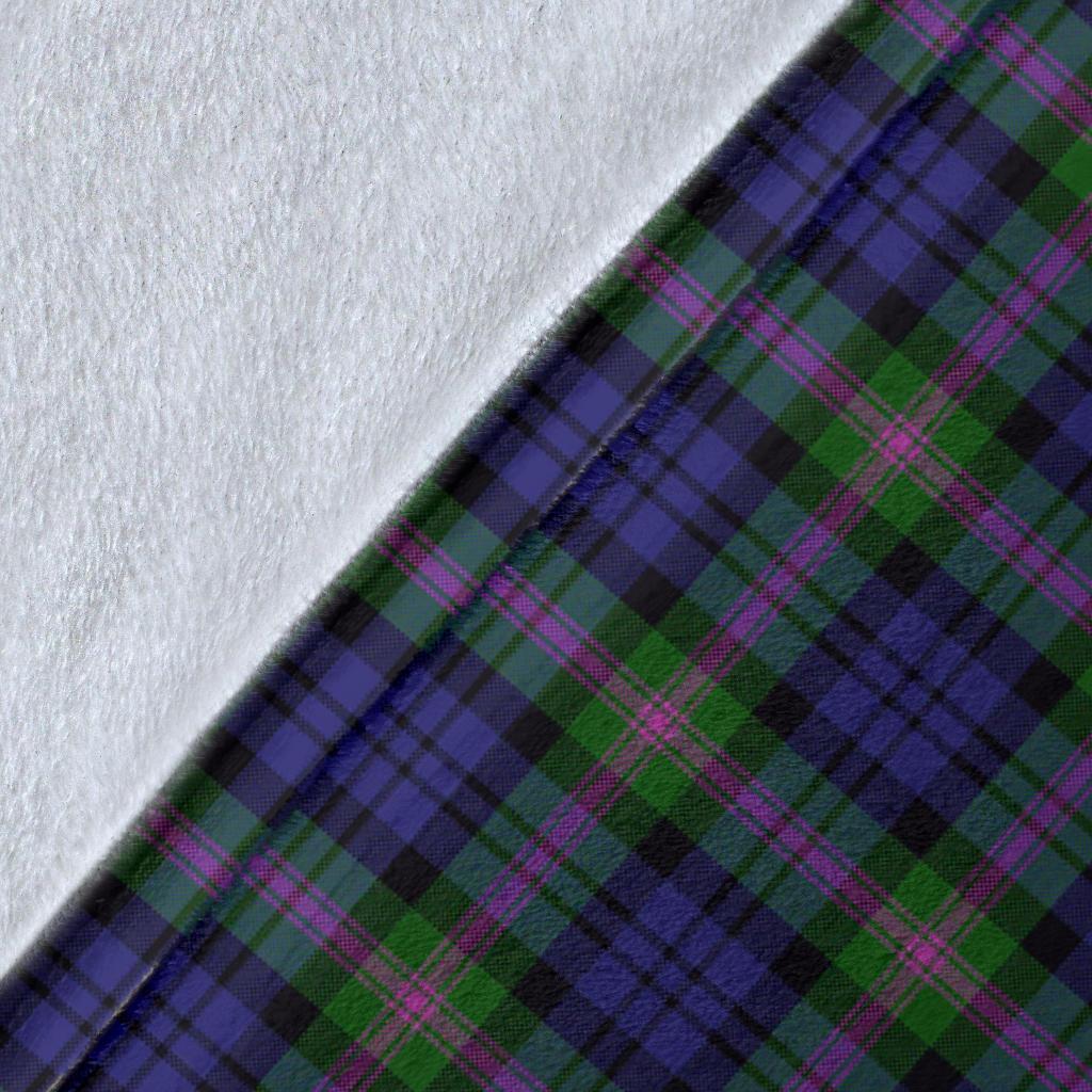 Baird Modern Tartan Crest Blanket Wave Style
