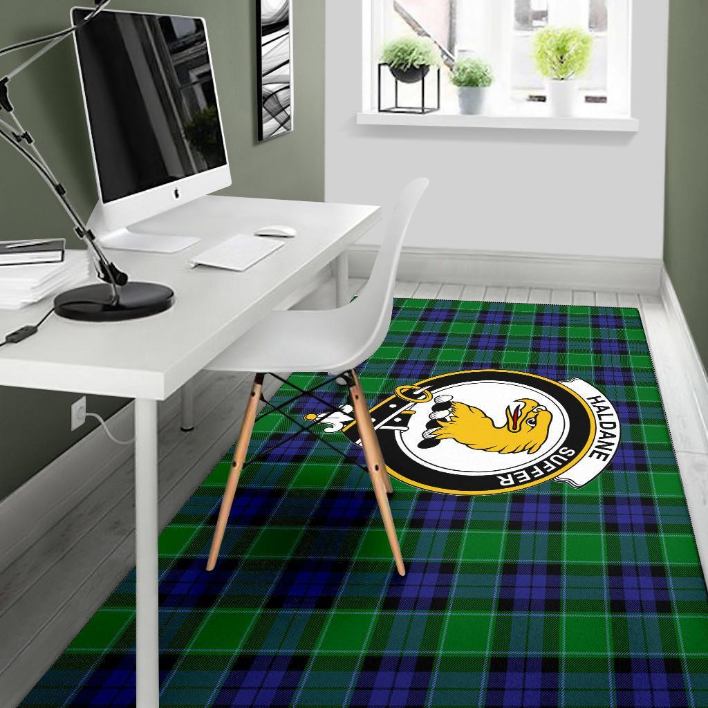 Haldane Tartan Crest Area Rug