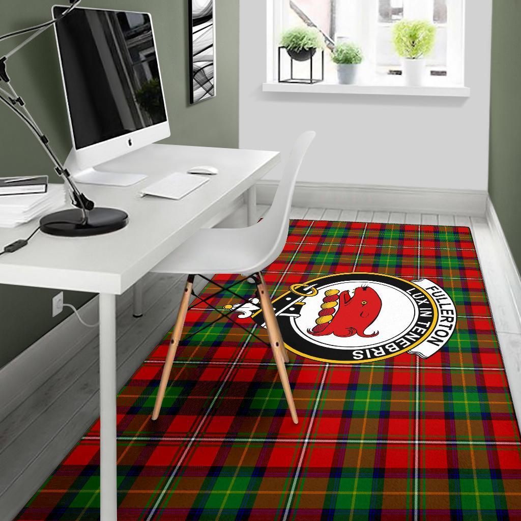 Fullerton Tartan Crest Area Rug