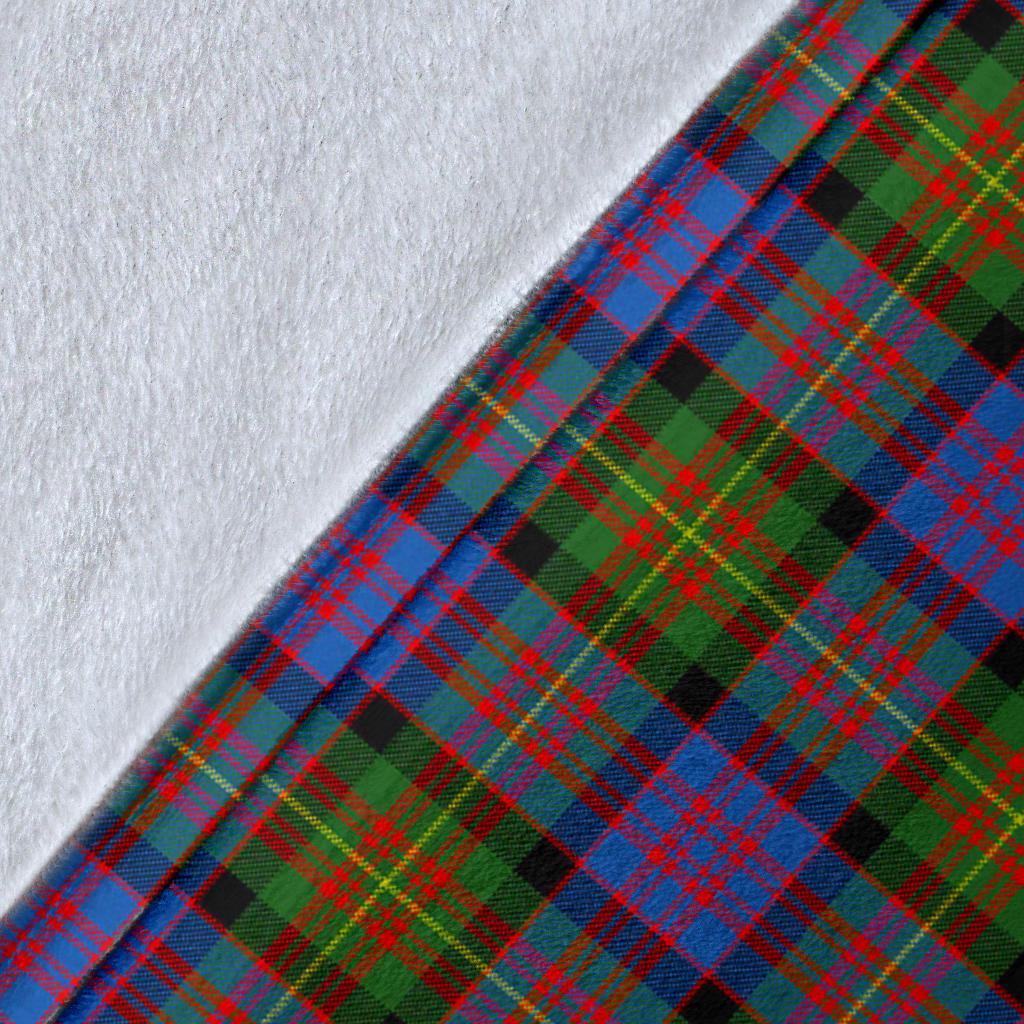 Carnegie Ancient Tartan Crest Blanket Wave Style