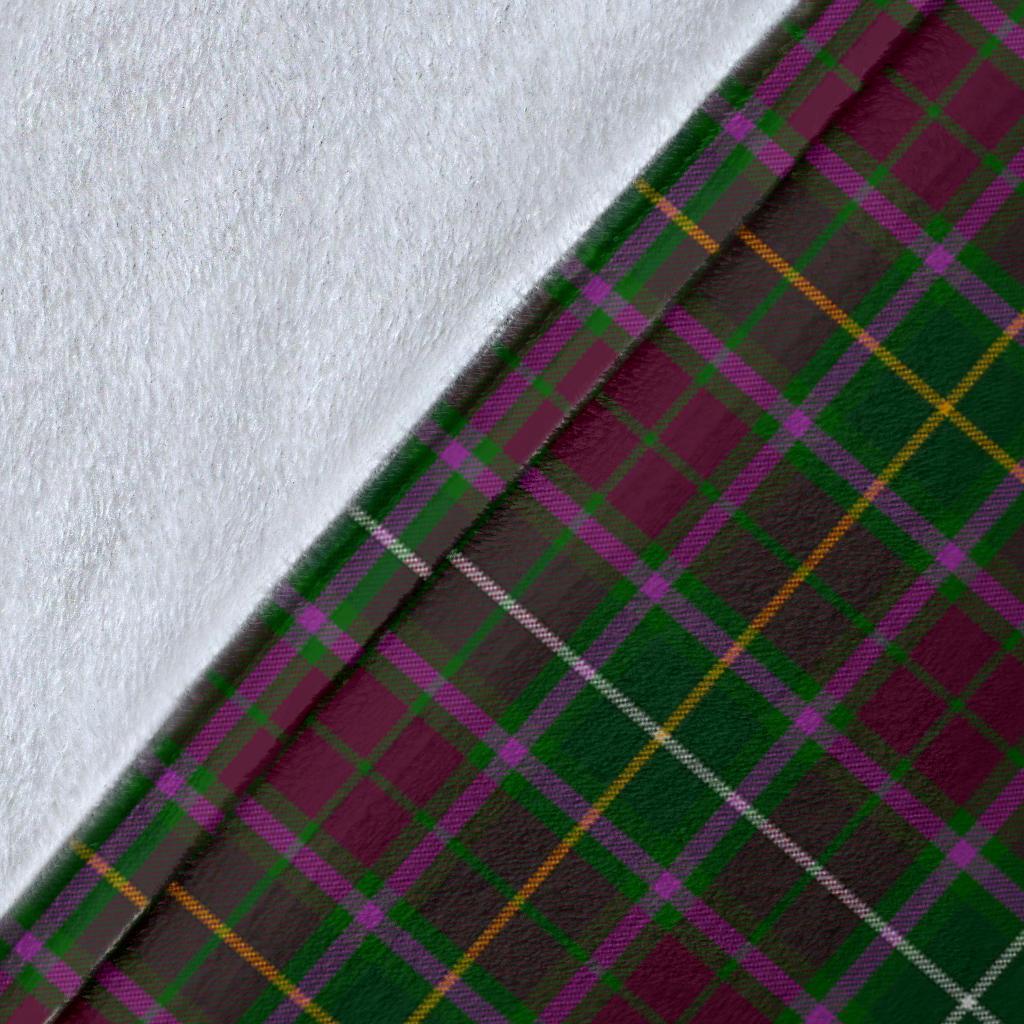 Crosbie Tartan Crest Blanket Wave Style