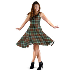 Thomson Hunting Modern Tartan Midi Dress