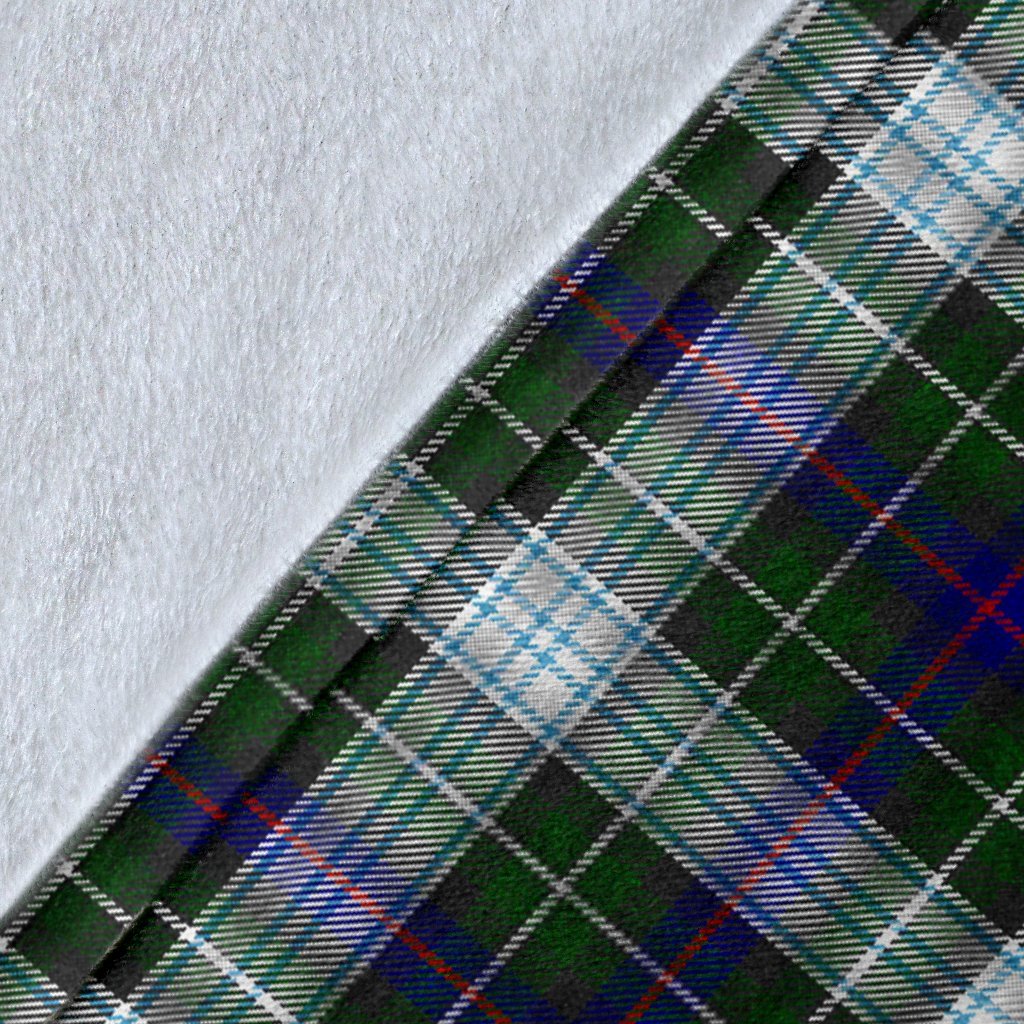 MacKenzie Dress Tartan Crest Blanket Wave Style