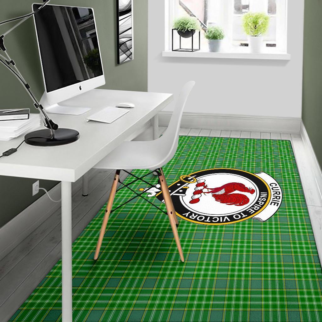 Currie Tartan Crest Area Rug