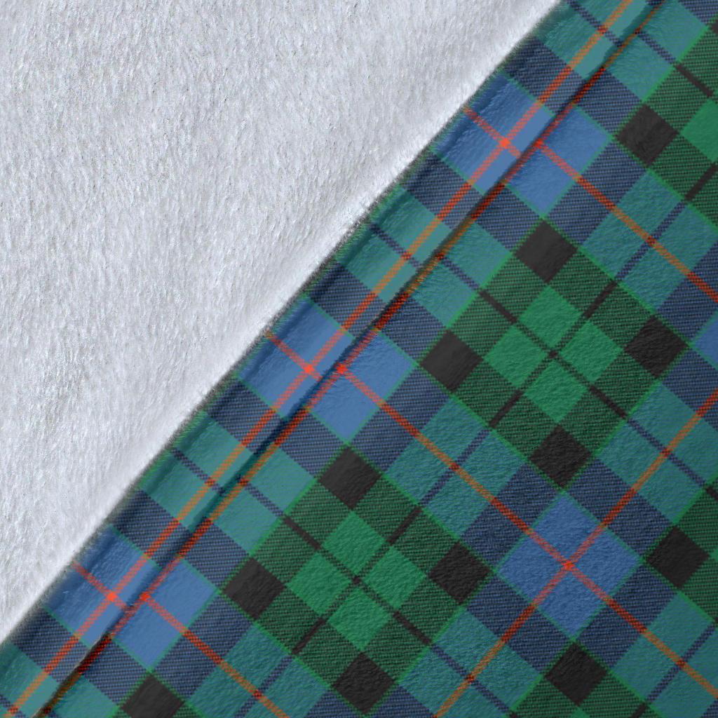 Morrison Ancient Tartan Crest Blanket Wave Style