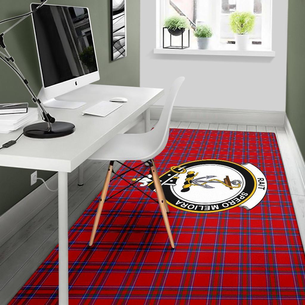 Rait Tartan Crest Area Rug