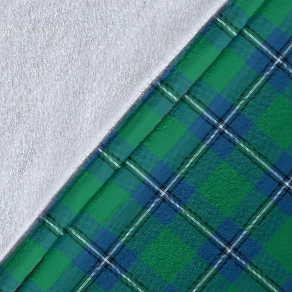 Irvine Ancient Tartan Crest Blanket Wave Style