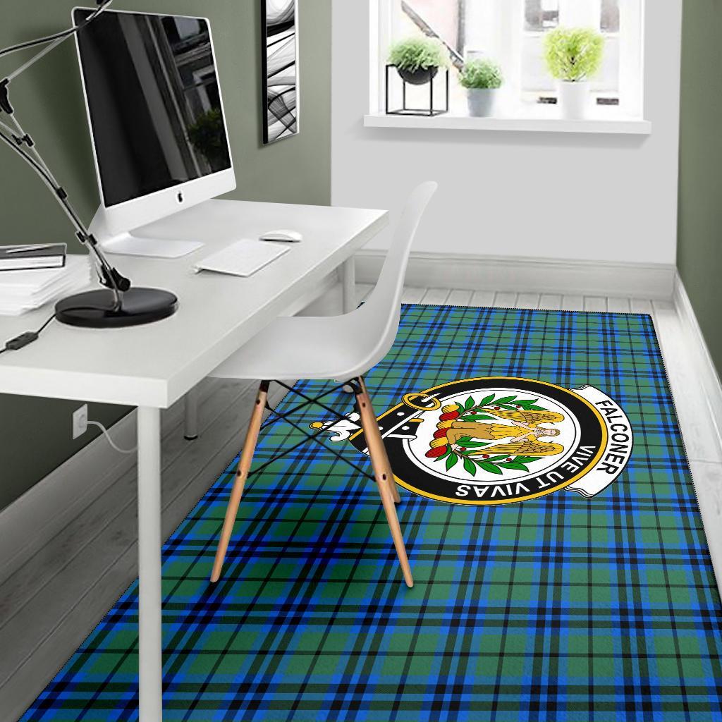 Falconer Tartan Crest Area Rug