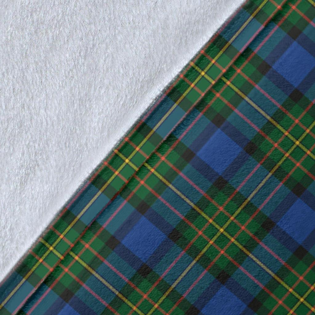 MacLaren Ancient Tartan Crest Blanket Wave Style
