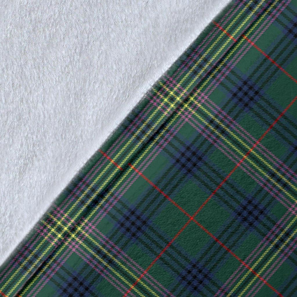 Kennedy Modern Tartan Crest Blanket Wave Style