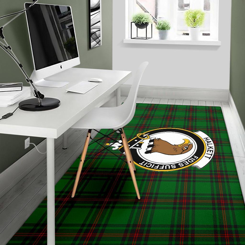 Halkett Tartan Crest Area Rug