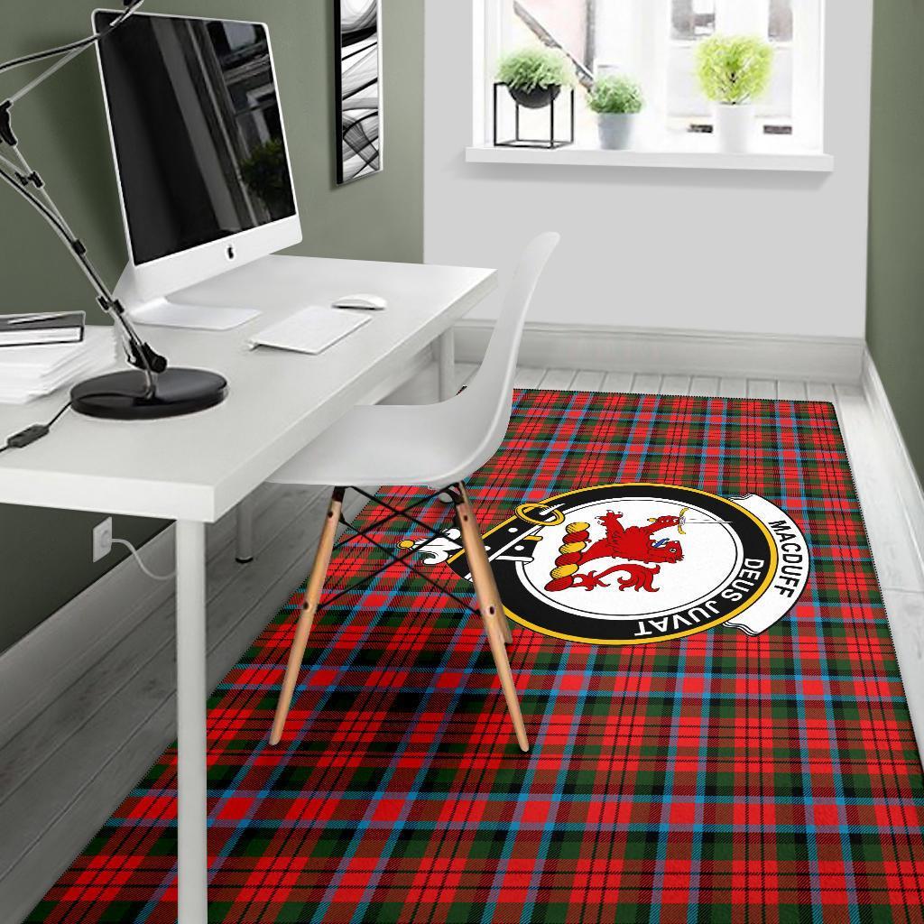 Macduff Tartan Crest Area Rug