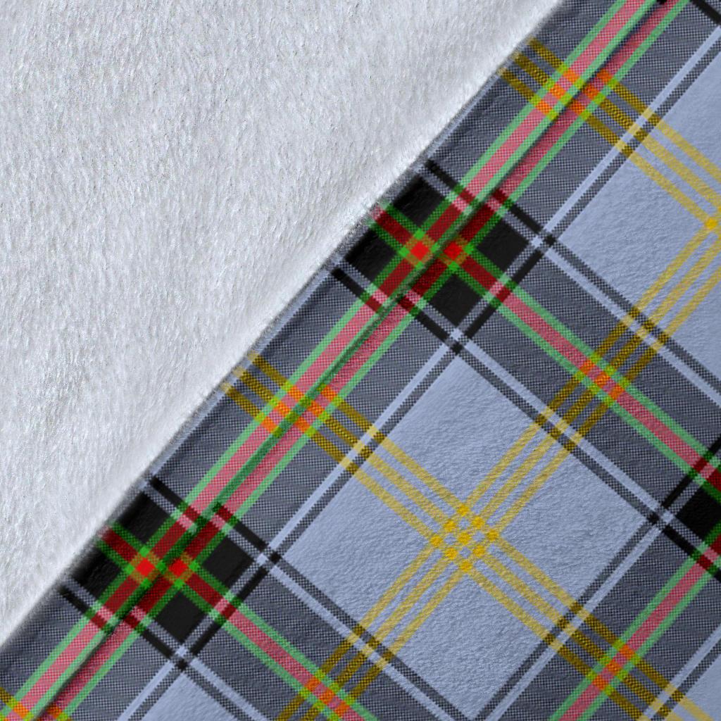 Bell of the Borders Tartan Crest Blanket Wave Style