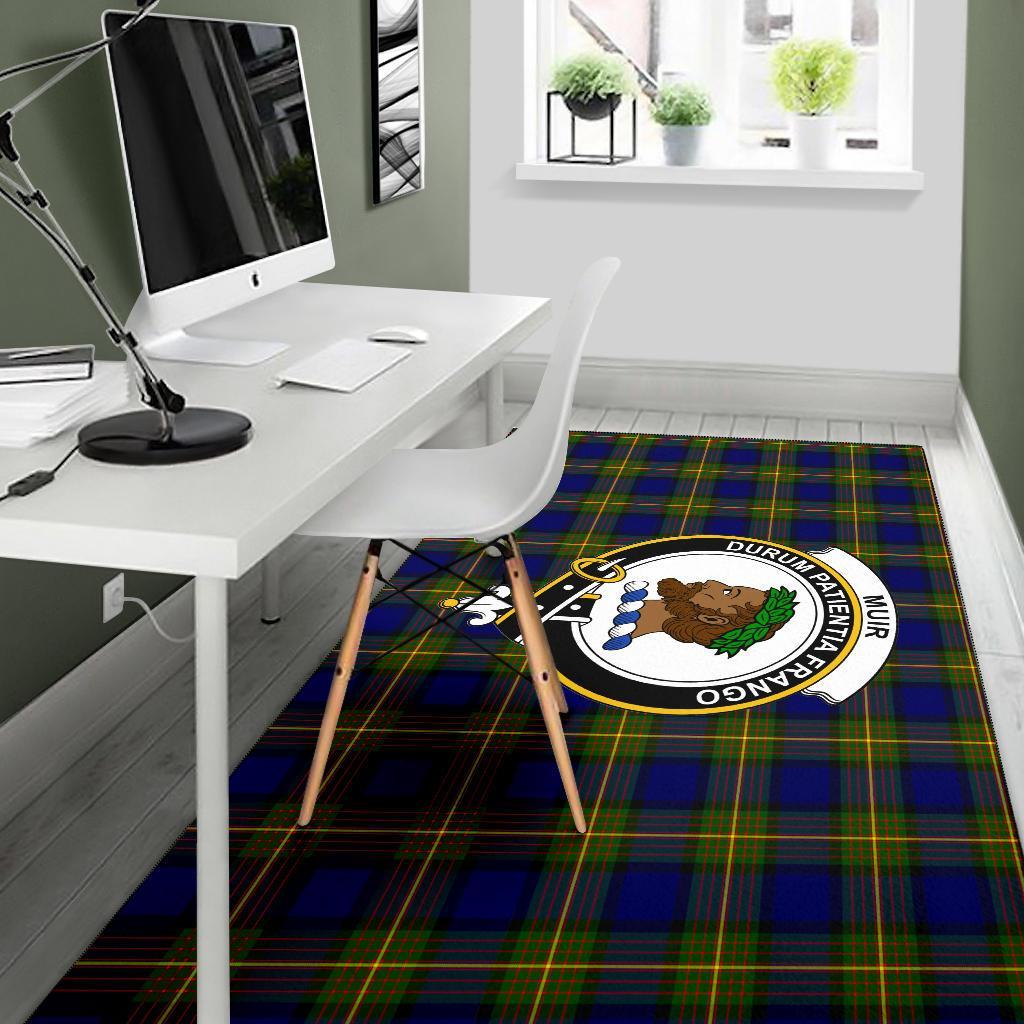 Muir Tartan Crest Area Rug