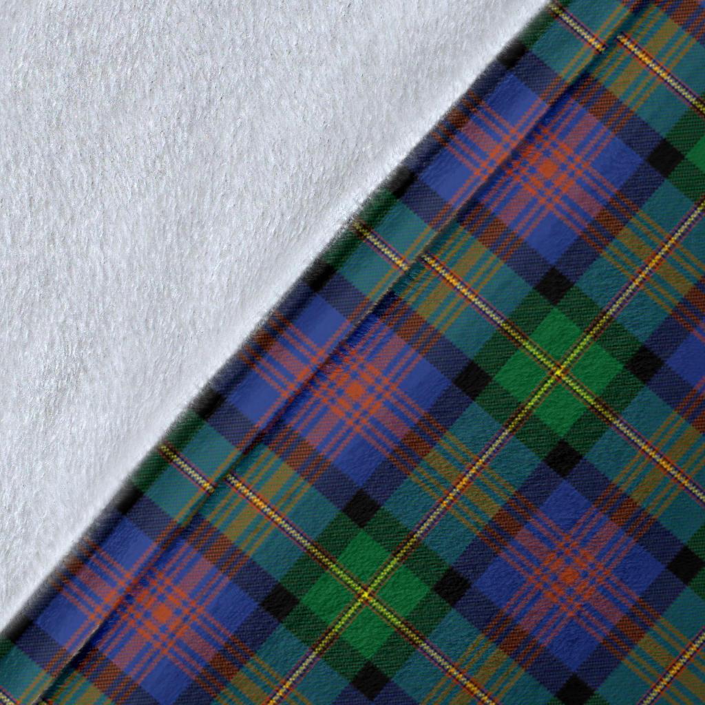 Logan Ancient Tartan Crest Blanket Wave Style