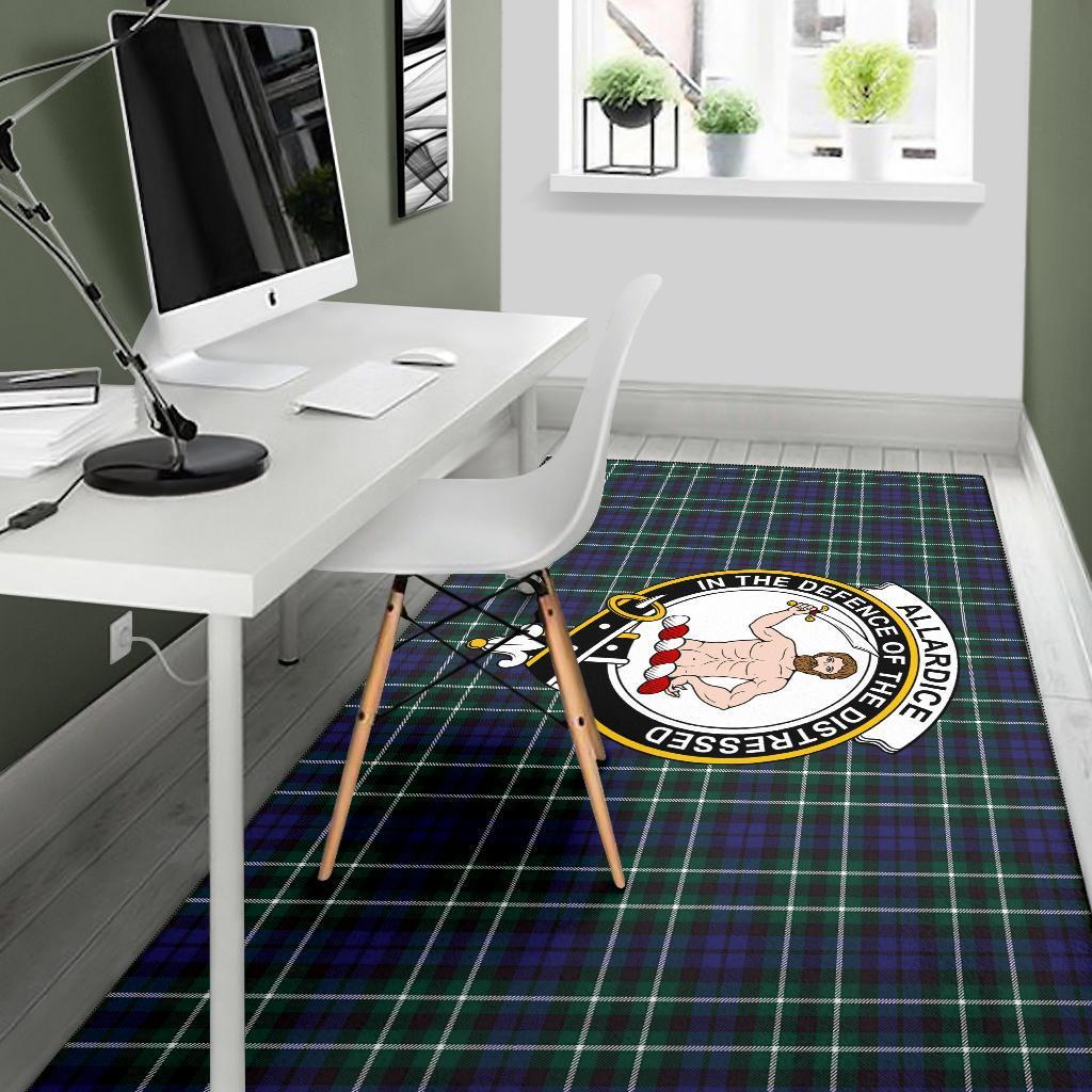 Allardice Tartan Crest Area Rug