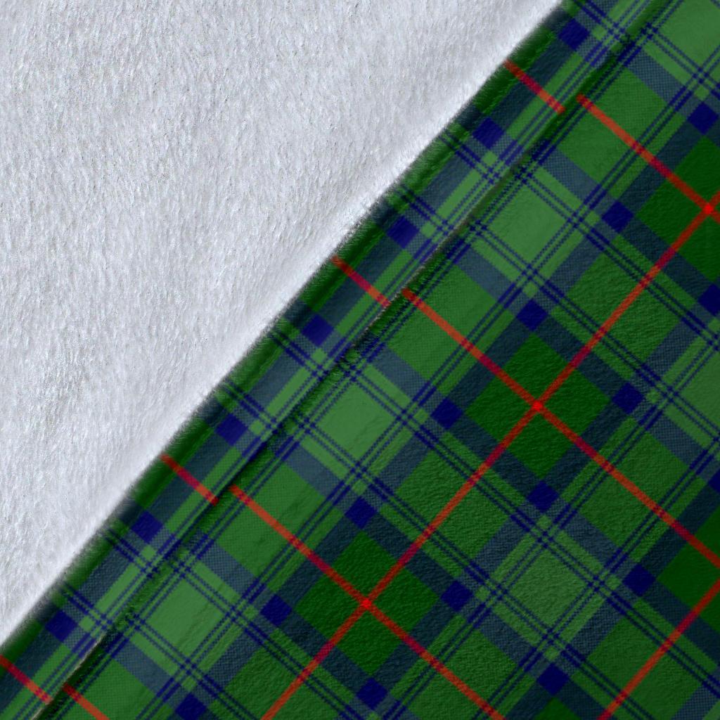 Cranstoun Tartan Crest Blanket Wave Style