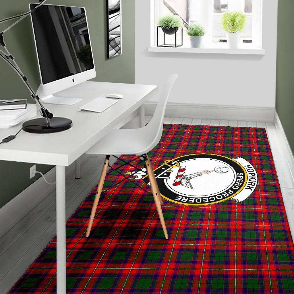 Hopkirk Tartan Crest Area Rug