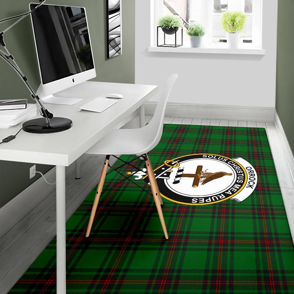 Orrock Tartan Crest Area Rug