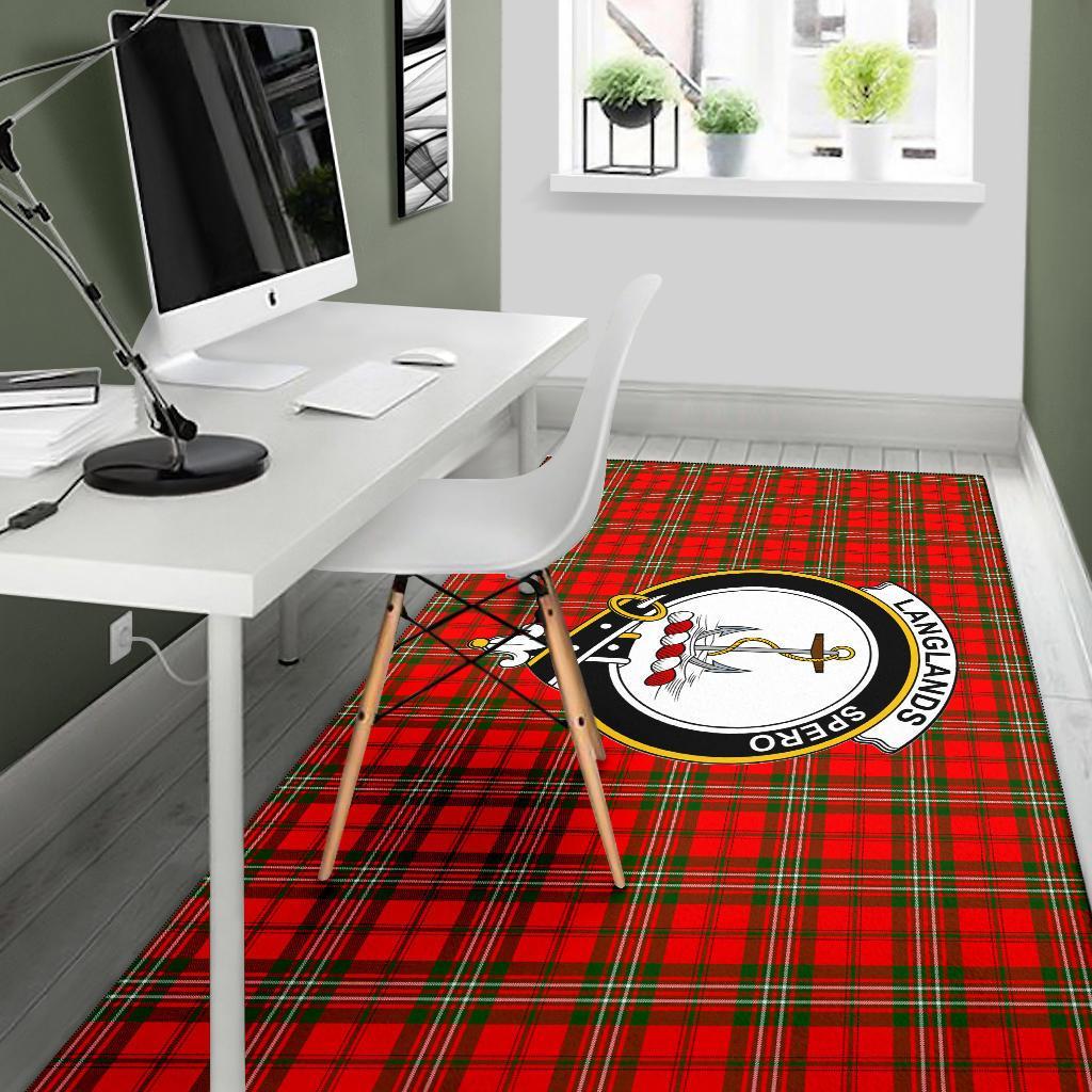 Langlands Tartan Crest Area Rug