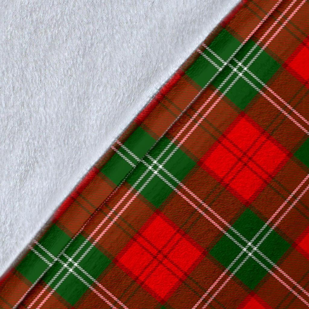 Lennox Modern Tartan Crest Blanket Wave Style