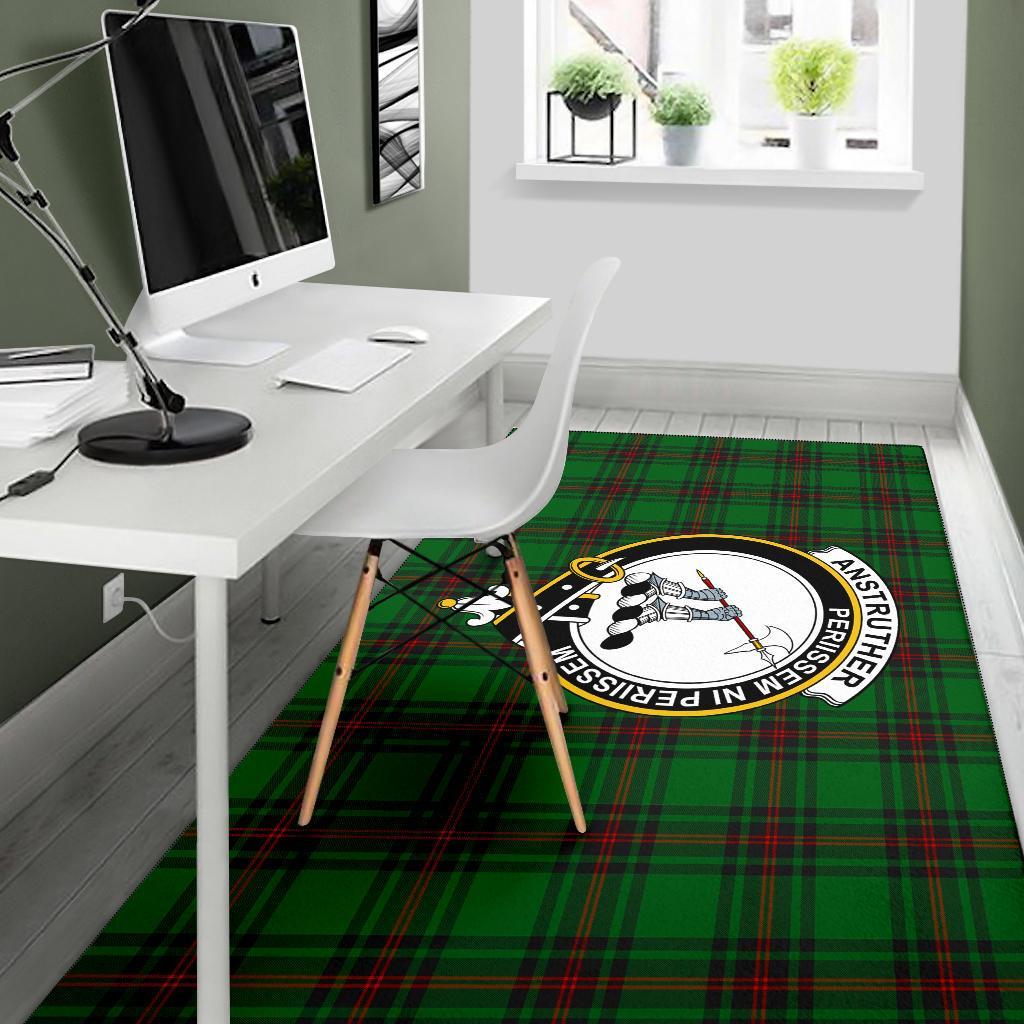 Anstruther Tartan Crest Area Rug