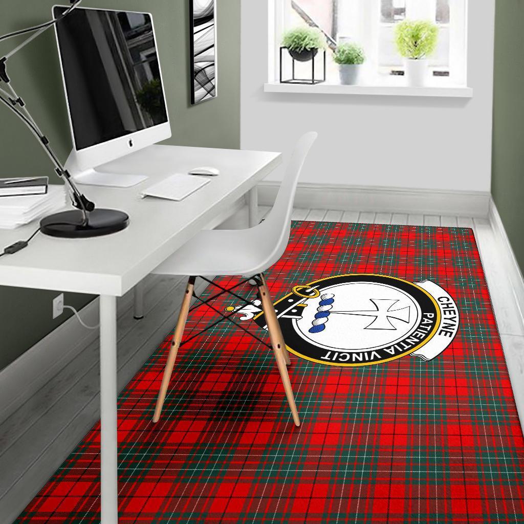 Cheyne Tartan Crest Area Rug