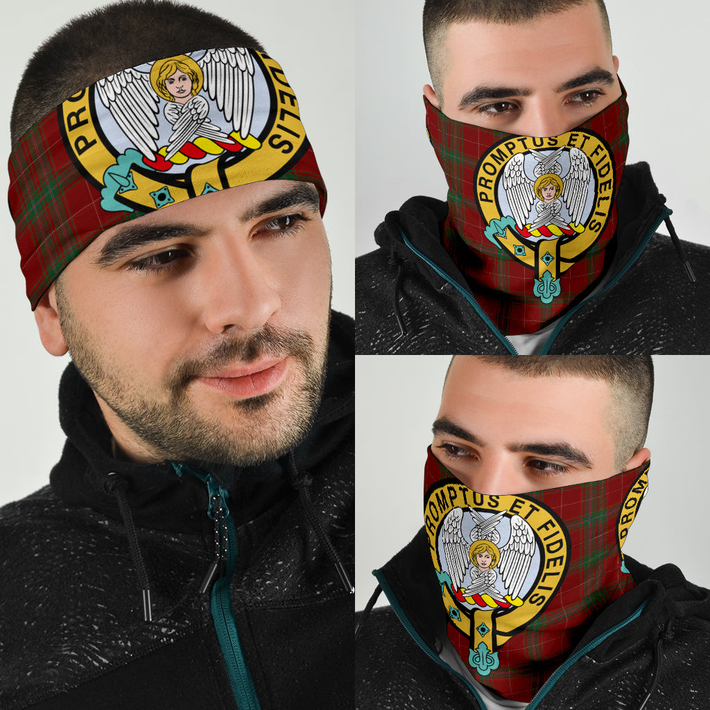 Carruthers Tartan Official Crest Neck Gaiter - Bandana