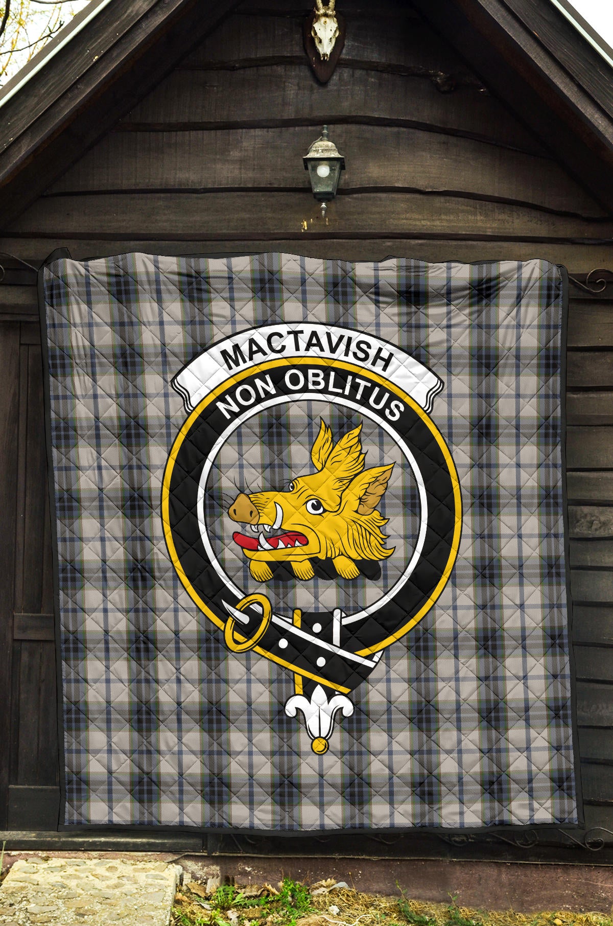 MacTavish of Dunardry Dress Tartan Quilt - SP