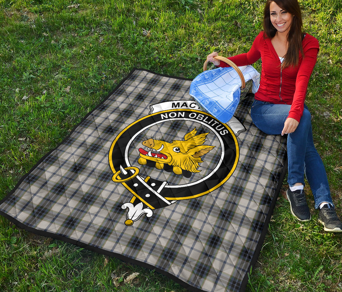 MacTavish of Dunardry Dress Tartan Quilt - SP