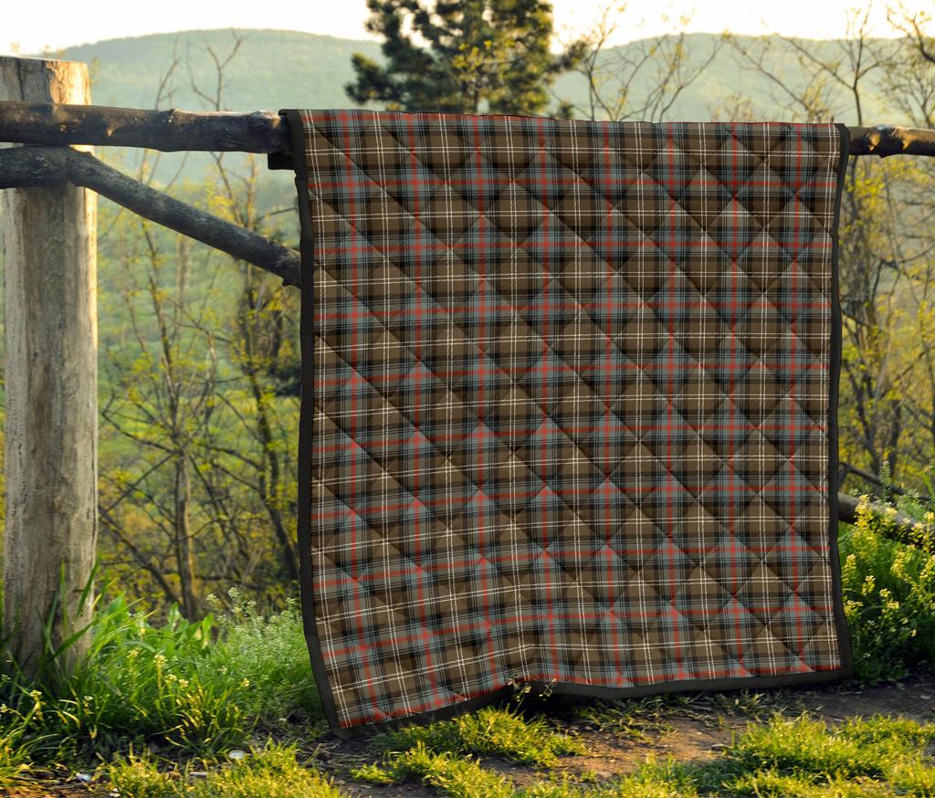 Sutherland Weathered Tartan Quilt