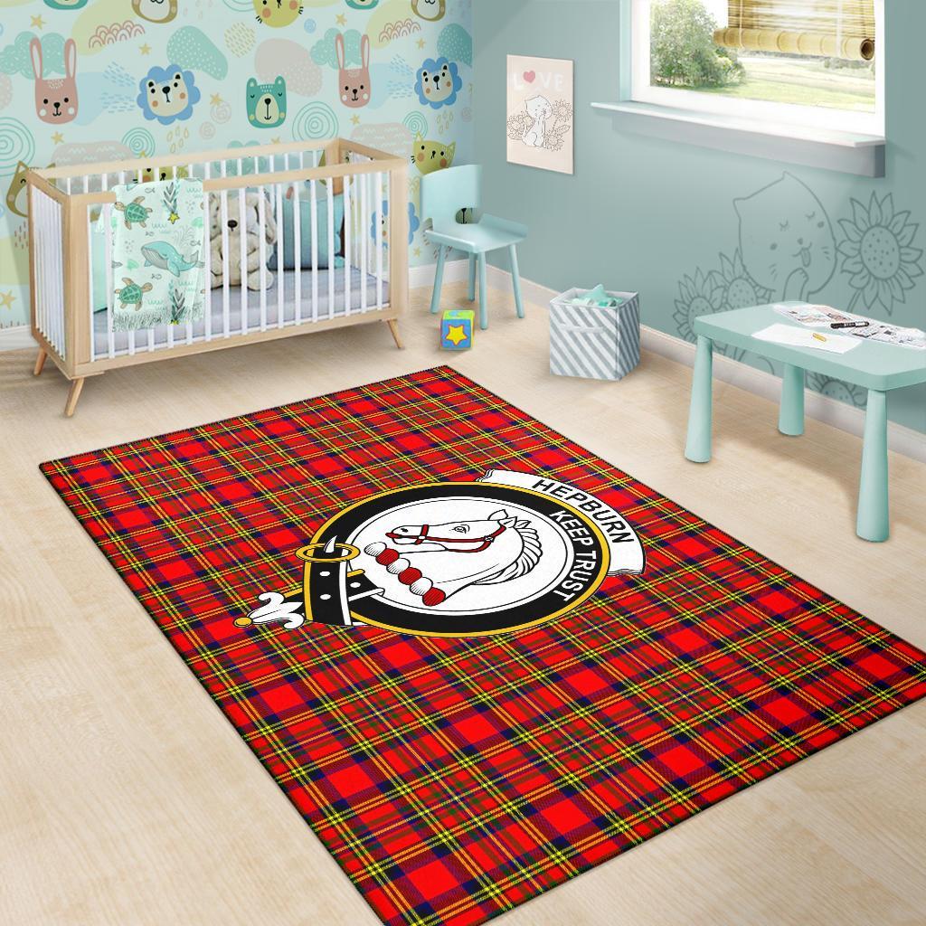 Hepburn Tartan Crest Area Rug