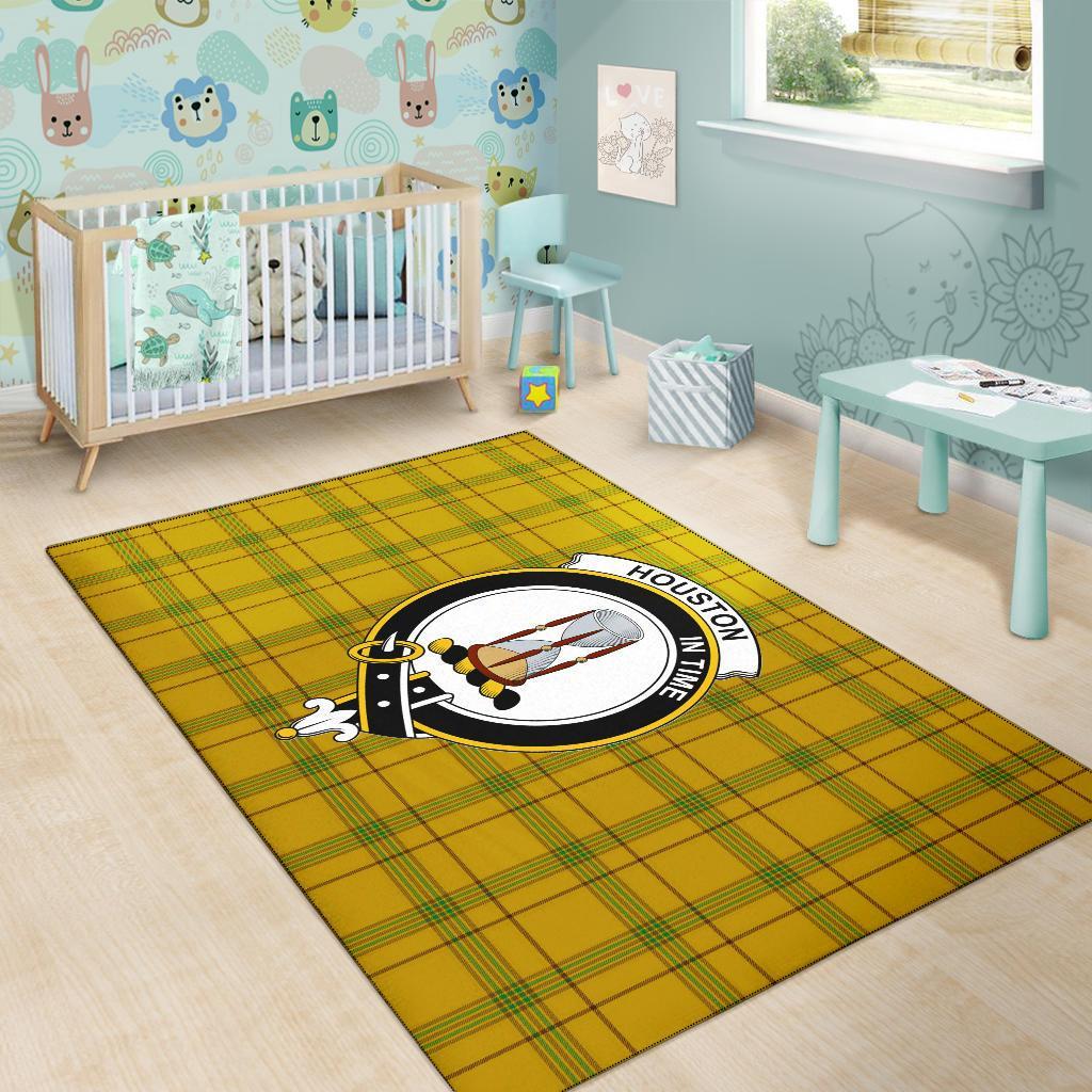 Houston Tartan Crest Area Rug