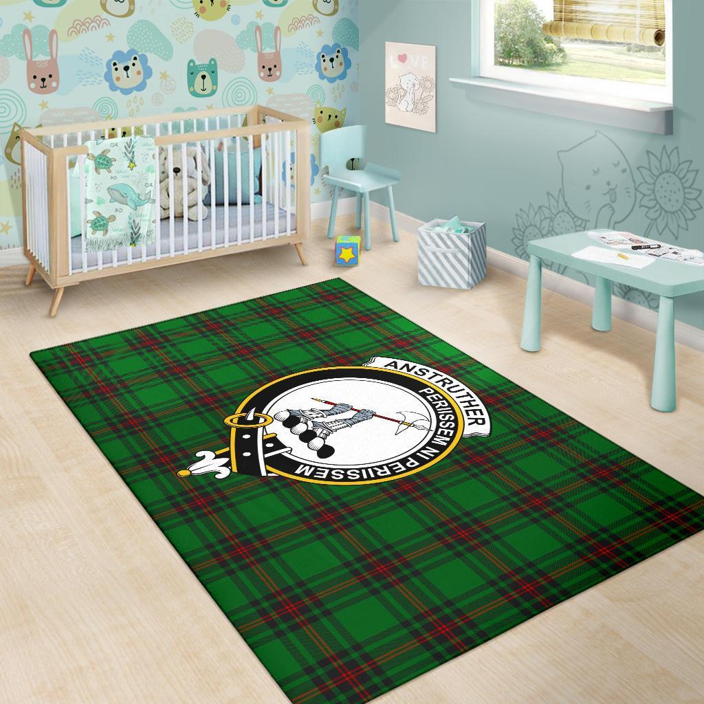 Anstruther Tartan Crest Area Rug