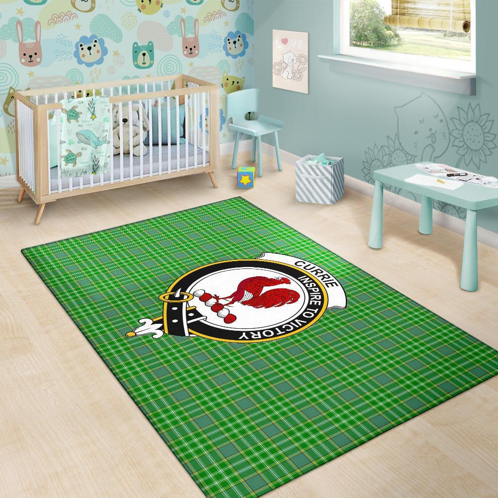 Currie Tartan Crest Area Rug