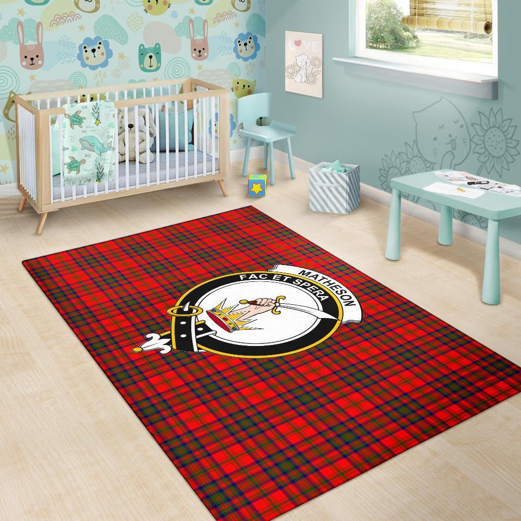 Matheson Tartan Crest Area Rug