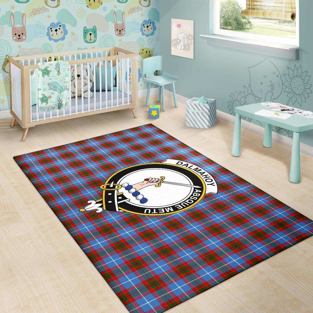 Dalmahoy Tartan Crest Area Rug