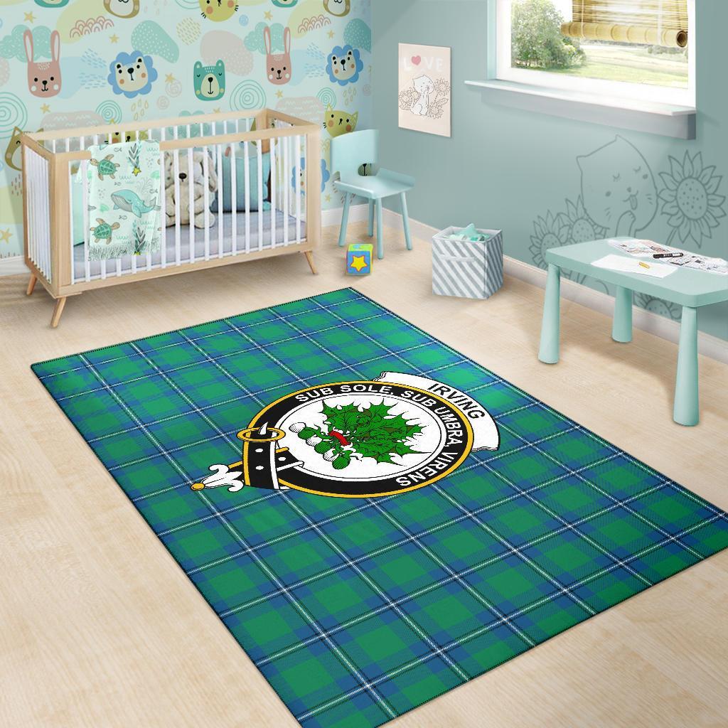 Irving Tartan Crest Area Rug