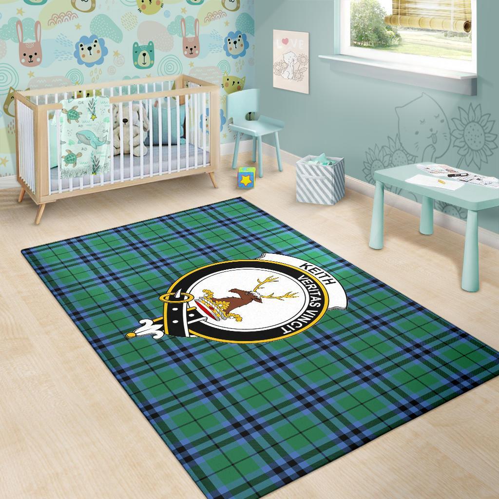 Keith Tartan Crest Area Rug