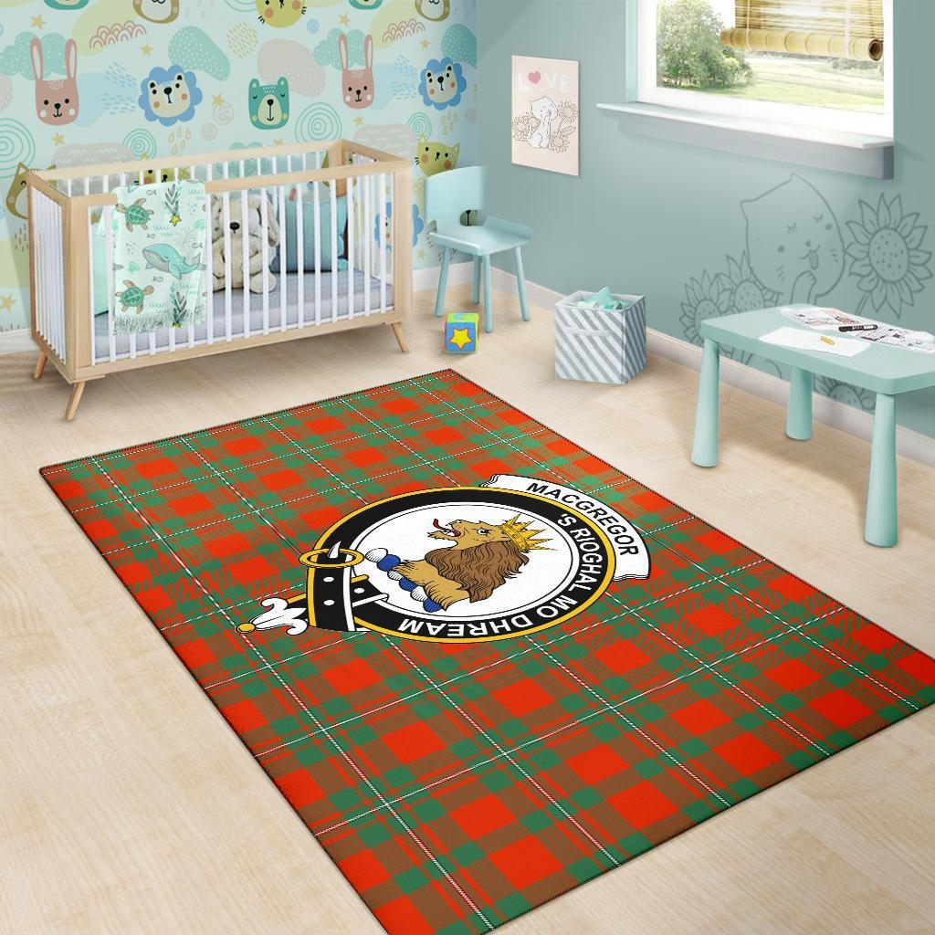 Macgregor Tartan Crest Area Rug