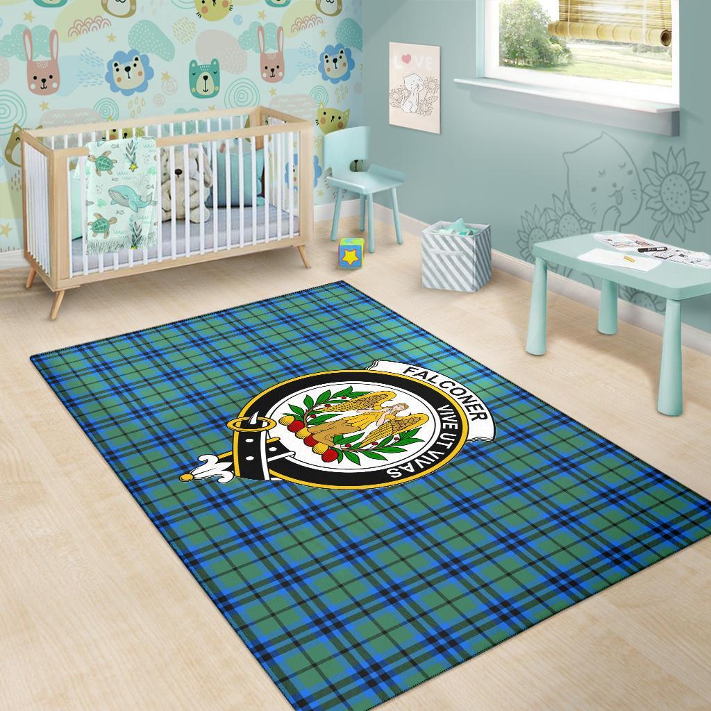 Falconer Tartan Crest Area Rug