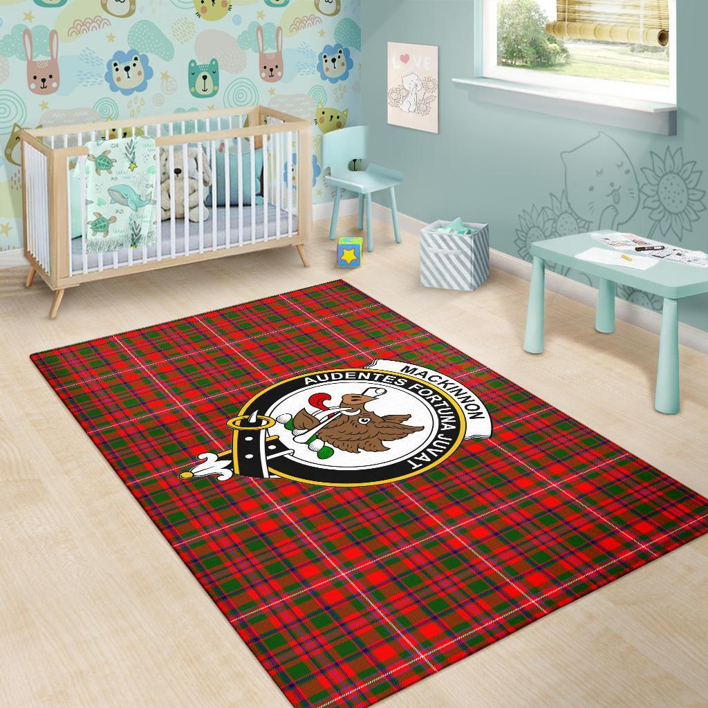 Mackinnon Tartan Crest Area Rug