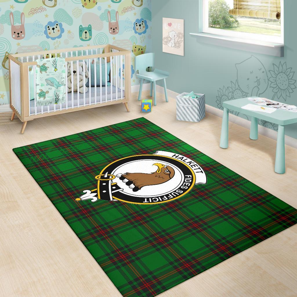 Halkett Tartan Crest Area Rug