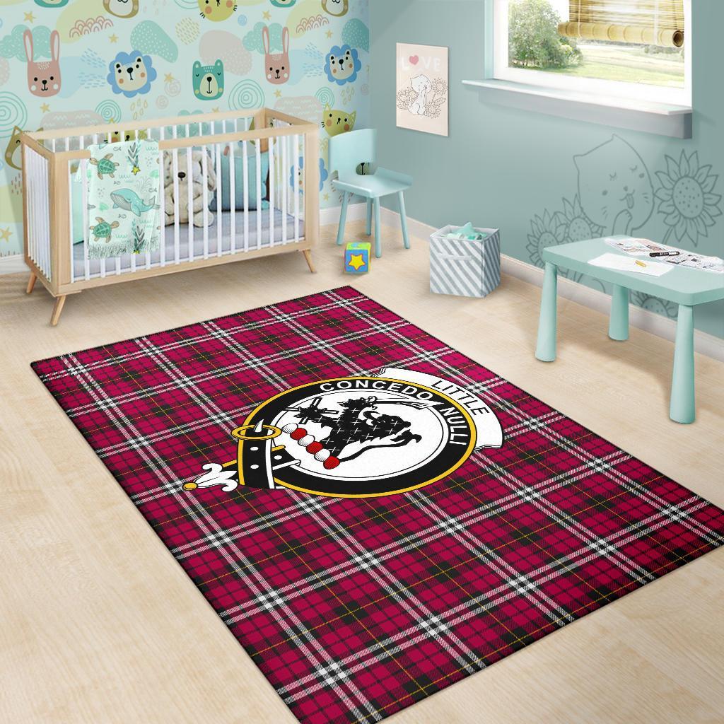 Little Tartan Crest Area Rug