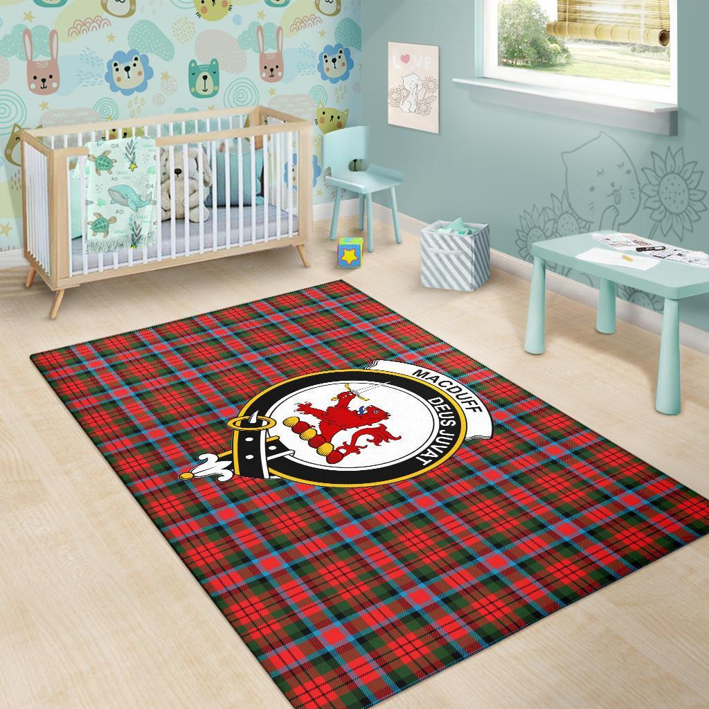 Macduff Tartan Crest Area Rug