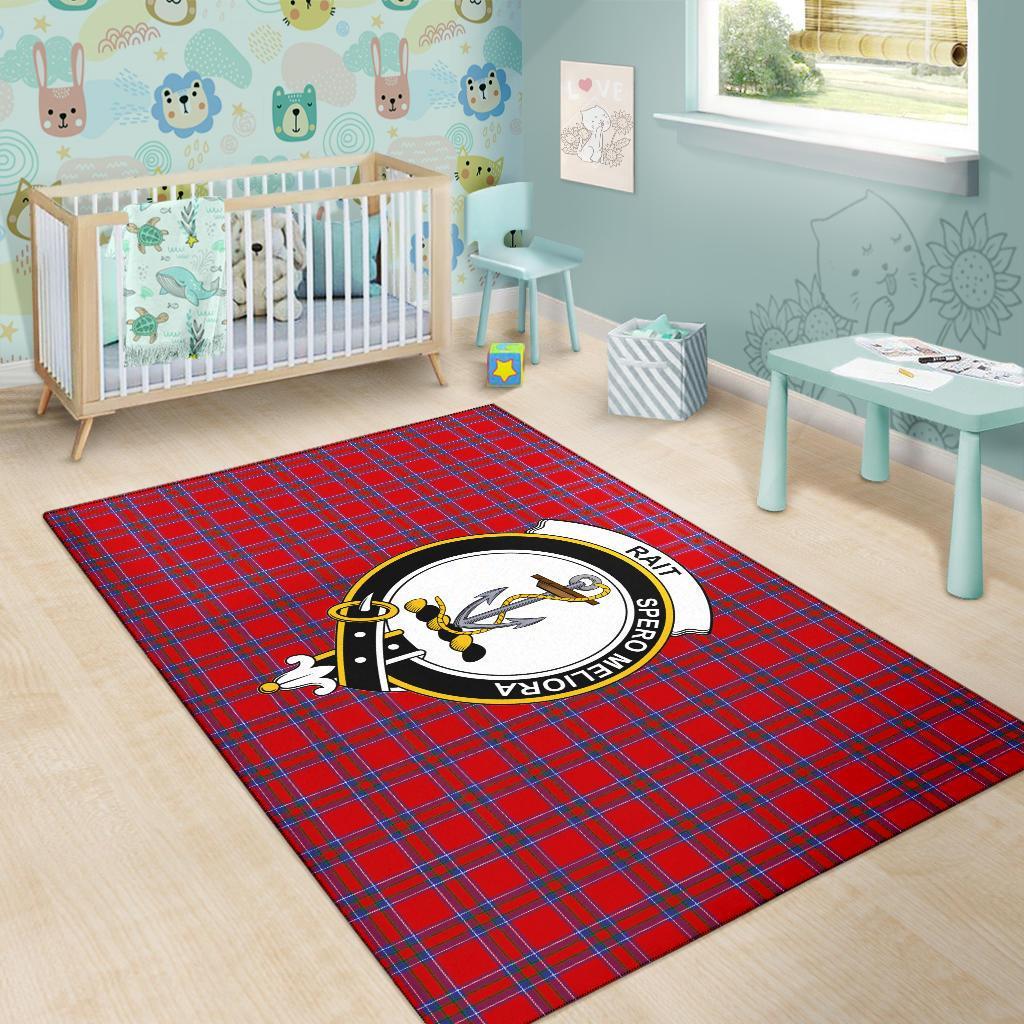 Rait Tartan Crest Area Rug