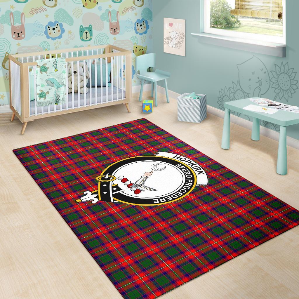 Hopkirk Tartan Crest Area Rug