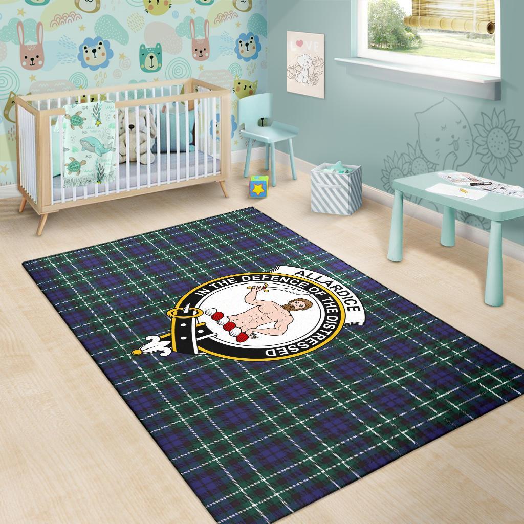 Allardice Tartan Crest Area Rug