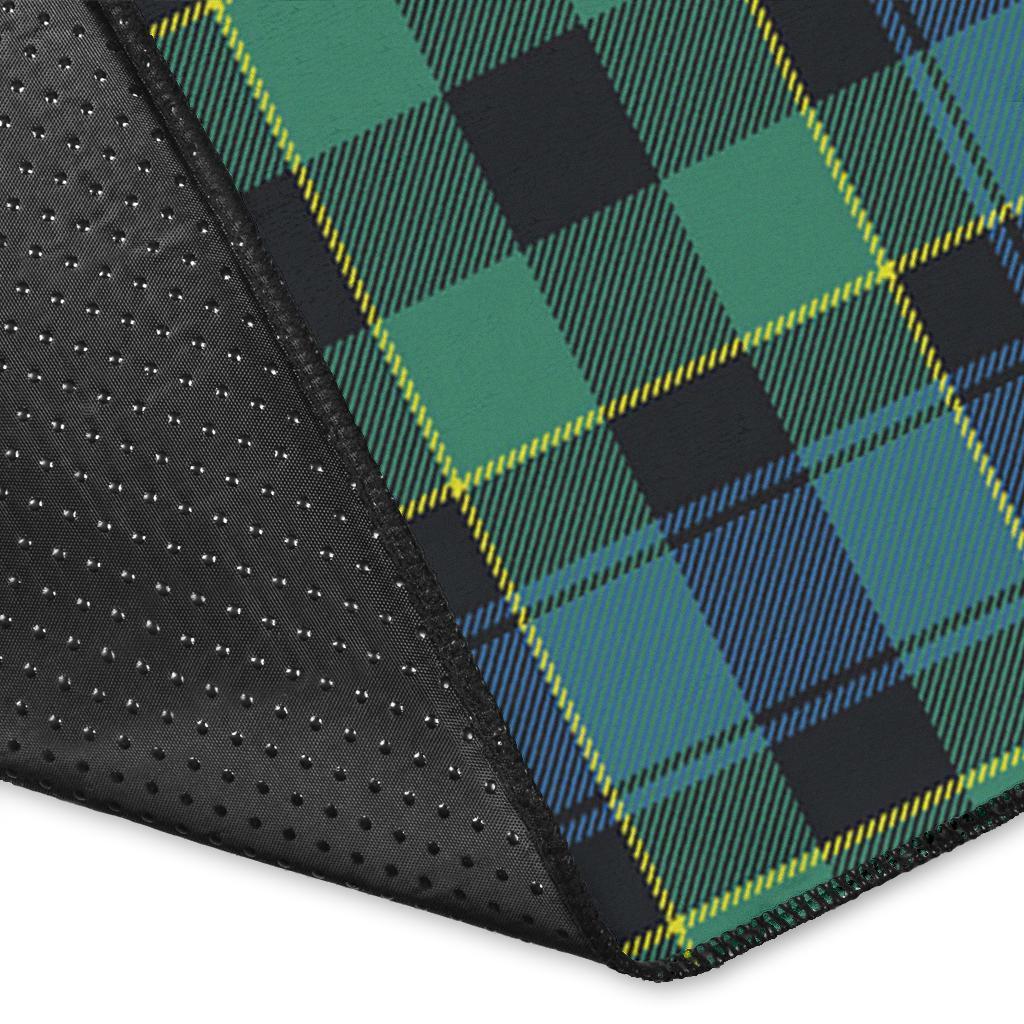 Mowat (Of Inglistoun) Tartan Crest Area Rug